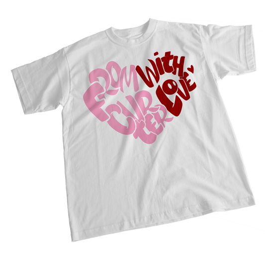 From Cvrter With Love T-shirt (White)